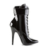 DOMINA-1023 Stiefeletten Schwarz Lack von Devious – Ansicht 5