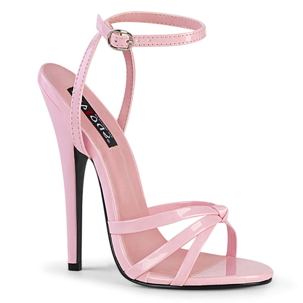 DOMINA-108 Sandaletten Baby Pink von Devious