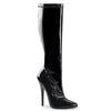 DOMINA-2000 Stiefel Lack Schwarz von Devious
