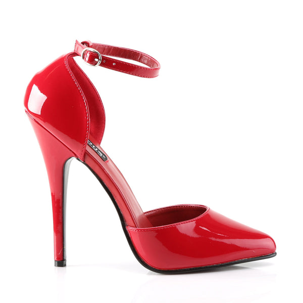 DOMINA-402 Pumps Lack Rot von Devious – Ansicht 5
