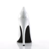 DOMINA-420 Pumps Lack Weiß von Devious – Ansicht 4