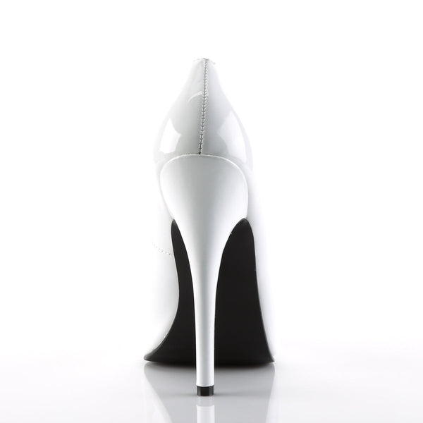 DOMINA-420 Pumps Lack Weiß von Devious – Ansicht 4