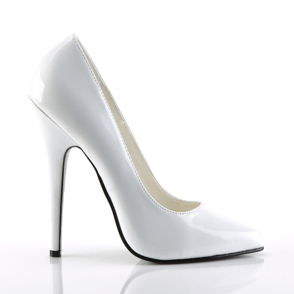 DOMINA-420 Pumps Lack Weiß von Devious – Ansicht 5