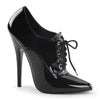 DOMINA-460 Pumps Schwarz Lack von Devious