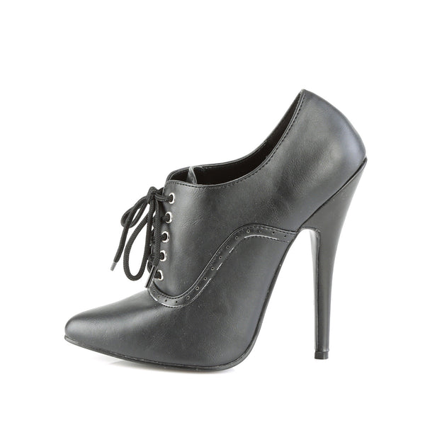 DOMINA-460 Pumps Schwarz Matt von Devious – Ansicht 3