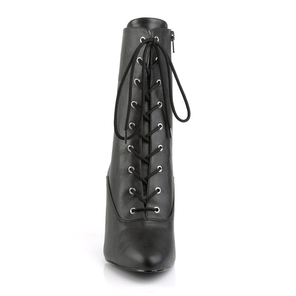DREAM-1020 Stiefeletten Schwarz Matt von Pleaser Pink Label – Ansicht 2