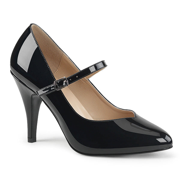 DREAM-428 Pumps Schwarz Lack von Pleaser Pink Label