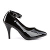 DREAM-431 Pumps Lack Schwarz von Pleaser Pink Label – Ansicht 5