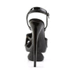 ECLIPSE-609 Plateau Sandaletten Schwarz von Pleaser – Ansicht 4