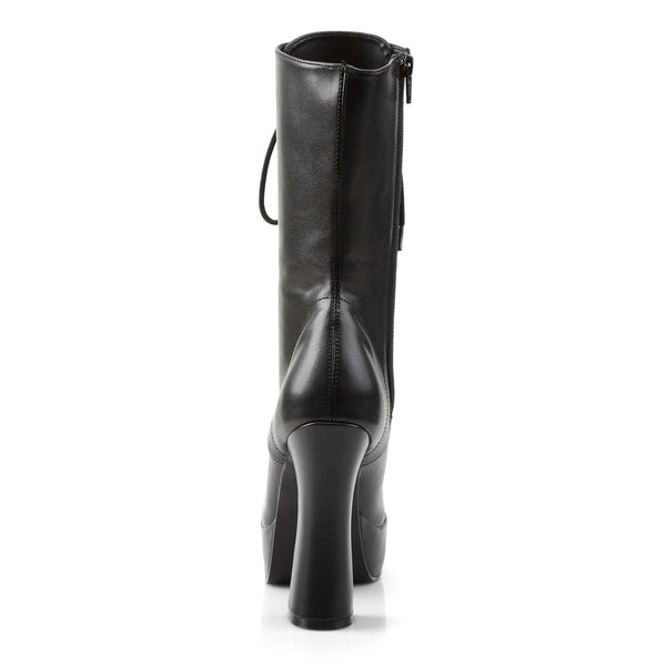 ELECTRA-1020 Plateau Stiefeletten Schwarz Matt von Pleaser – Ansicht 4