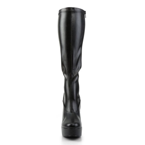 ELECTRA-2000Z Plateau Stiefel Schwarz von Pleaser – Ansicht 2