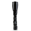 ELECTRA-2000Z Plateau Stiefel - Lack Schwarz von Pleaser – Ansicht 2