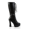 ELECTRA-2020 Plateau Stiefel Schwarz Matt von Pleaser – Ansicht 5