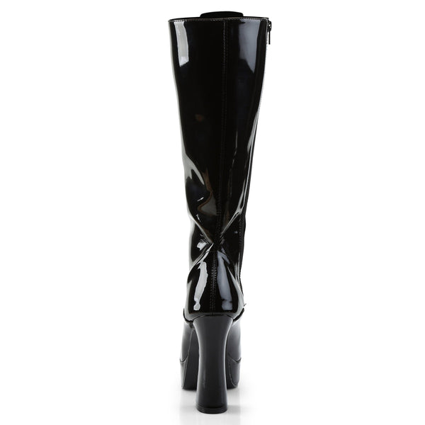 ELECTRA-2020 Plateau Stiefel Schwarz Lack von Pleaser – Ansicht 4