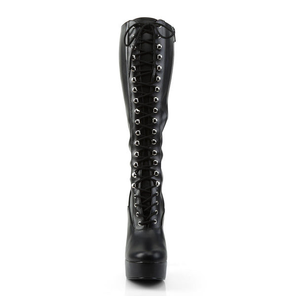 ELECTRA-2023 Plateau Stiefel Schwarz von Pleaser – Ansicht 2