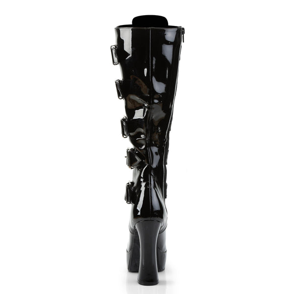 ELECTRA-2042 Plateau Stiefel Schwarz von Pleaser – Ansicht 4