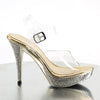 ELEGANT-408 Plateau Sandaletten - Gold von Fabulicious – Ansicht 5