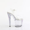 ENCHANT-708RS-02 Sandalette Plateauschuhe Transparent von Pleaser – Ansicht 5