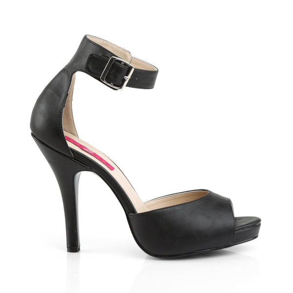 EVE-02 Sandaletten Schwarz von Pleaser Pink Label – Ansicht 5
