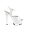 EXCITE-609 Plateau Sandaletten - Weiß von Pleaser – Ansicht 5