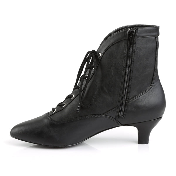 FAB-1005 Stiefeletten Schwarz Matt von Pleaser Pink Label – Ansicht 3