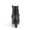 FAB-1005 Stiefeletten Schwarz Matt von Pleaser Pink Label – Ansicht 4