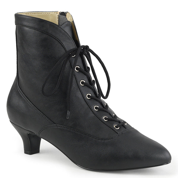 FAB-1005 Stiefeletten Schwarz Matt von Pleaser Pink Label