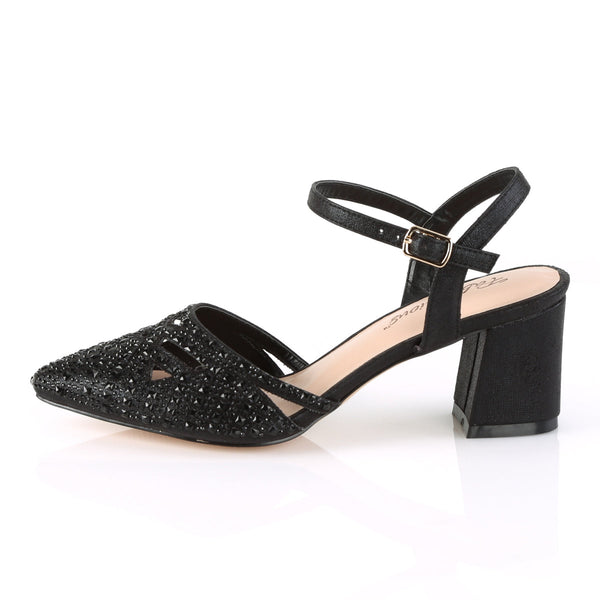 FAYE-06 Pumps schwarz von Fabulicious – Ansicht 3