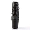 FEARLESS-700-28 Plateau Stiefeletten mit Nieten Schwarz von Pleaser – Ansicht 2
