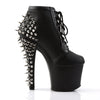 FEARLESS-700-28 Plateau Stiefeletten mit Nieten Schwarz von Pleaser – Ansicht 5