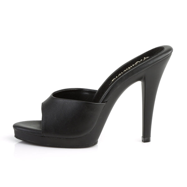 FLAIR-401-2 Pantoletten Schwarz von Fabulicious – Ansicht 3