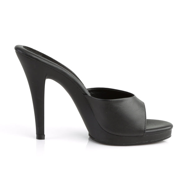 FLAIR-401-2 Pantoletten Schwarz von Fabulicious – Ansicht 5