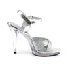 FLAIR-419(G) Sandaletten Silber/Transparent von Fabulicious – Ansicht 5