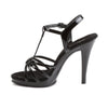 FLAIR-420 Sandaletten Lack Schwarz von Fabulicious – Ansicht 3