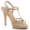 FLAIR-420 Sandaletten Lack Nude von Fabulicious