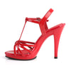 FLAIR-420 Sandalette Rot von Fabulicous – Ansicht 3