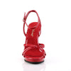 FLAIR-436 Sandalette Rot von Fabulicous – Ansicht 2