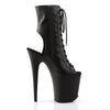 FLAMINGO-1016 Plateau Stiefeletten Schwarz von Pleaser – Ansicht 5