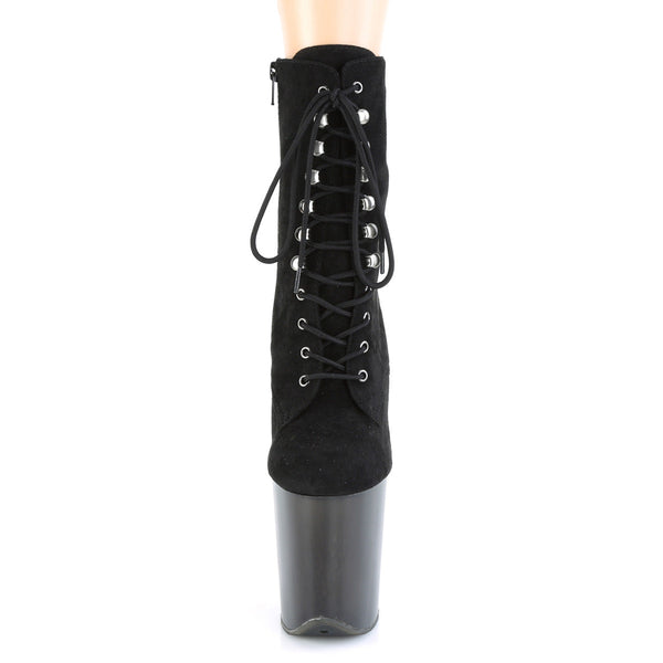 FLAMINGO-1020FST Plateau Stiefeletten - Schwarz von Pleaser – Ansicht 2