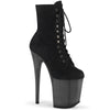 FLAMINGO-1020FST Plateau Stiefeletten - Schwarz von Pleaser