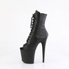 FLAMINGO-1021 Plateau Stiefeletten Schwarz Matt von Pleaser – Ansicht 3