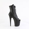 FLAMINGO-1021 Plateau Stiefeletten Schwarz Matt von Pleaser – Ansicht 5