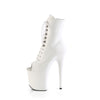 FLAMINGO-1021 Plateau Stiefeletten Weiss Matt von Pleaser – Ansicht 3