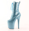 FLAMINGO-1040GP Plateau Stiefeletten Blau von Pleaser – Ansicht 3