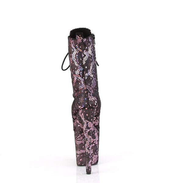 FLAMINGO-1040SPF - Plateau Stiefeletten - Lila Mehrfarbig von Pleaser – Ansicht 4