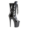 FLAMINGO-1051 Plateau Stiefeletten - Schwarz von Pleaser – Ansicht 5