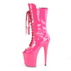 FLAMINGO-1051 Plateau Stiefeletten Hot Pink von Pleaser – Ansicht 3