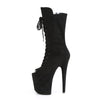 FLAMINGO-1051FS Plateau Stiefeletten - Schwarz von Pleaser – Ansicht 3