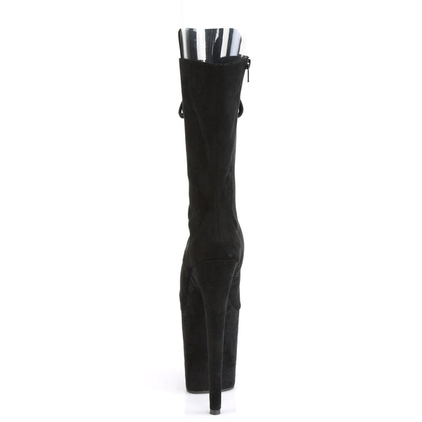 FLAMINGO-1051FS Plateau Stiefeletten - Schwarz von Pleaser – Ansicht 4