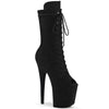 FLAMINGO-1051FS Plateau Stiefeletten - Schwarz von Pleaser